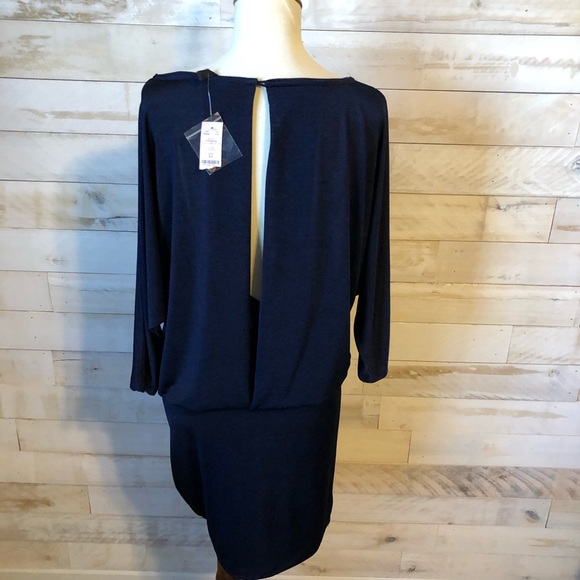 NWT WHBM dolman sleeve blouson dress size XS - Picture 6 of 10
